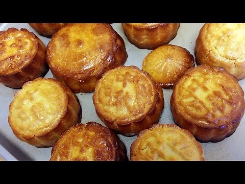 How to Make Taiwanese Style Pineapple Mooncake (如何做台式鳳梨月餅)