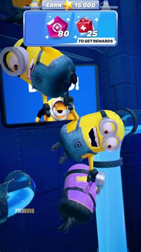 Evil Minion Goes Wild In Gru Lab 😄