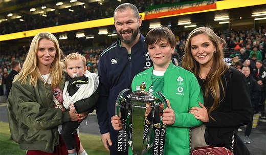 Meet Andy Farrell's biggest fan- his wife Colleen O'Loughlin