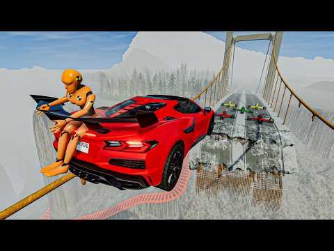 Which Car Survives This Impossible Jump?! 😱#2