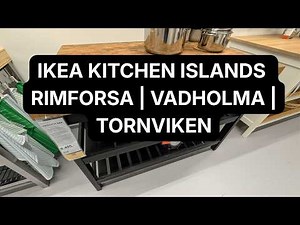 IKEA Kitchen Islands & Workbenches RIMFORSA, VADHOLMA & TORNVIKEN 4K