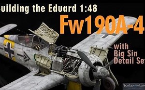 【Eduard/Resin】 Fw190A-4 & BMW 801 Engine 模型制作（1/48）