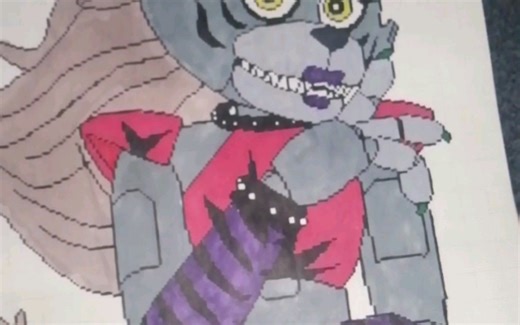 【fnaf】Roxanne绘画