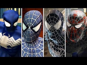 Evolution of Black Suit in Spider-Man Games 2000 - 2026