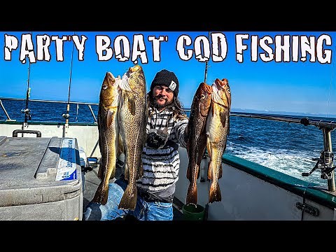 Spring Party Boat Cod Fishing on the Seven B's (Rhode Island)