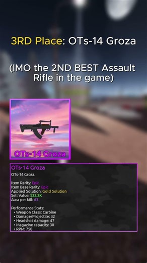 BEST Weapons in The Armory Roblox
