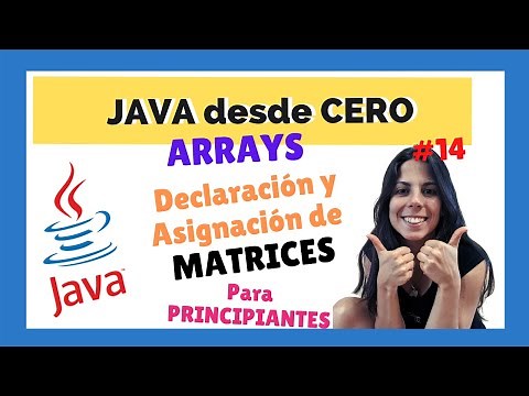 ☕ MATRICES: Declaration and Assignment 🔲🔲🔲 | JAVA for BEGINNERS | 🔲 | COMPLETE COURSE 2022 🚀 | #14