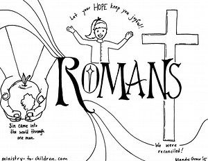 "Romans" Bible Book Coloring Page - Ministry To Children