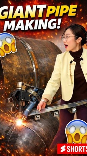 No Welder Hands Needed! Smart Pipe Welding Trick 😱