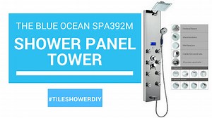 The Blue Ocean SPA392M 52" - Our Shower Panel Tower Top Pick