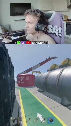 These twitch drops are getting out of hand 👀 #gevad1ch #twitch #rust #rustsolo #solorust #shorts