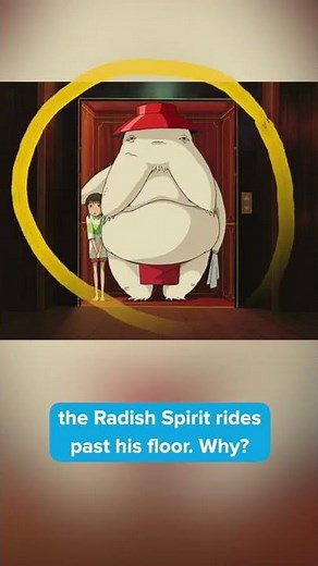 Did you notice this in SPIRITED AWAY