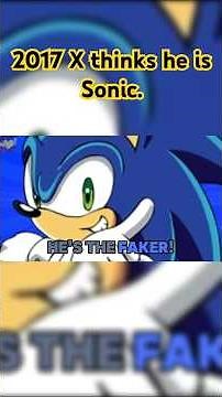 2017 X proves that he's the REAL Sonic #sonic #sonicexe #2017x #shorts #tails #faker #funny #fyp
