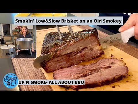 How to Smoke Brisket on Old Smokey brand Grill/Smoker