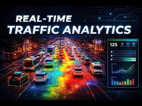 Traffic Analysis using ‪@Roboflow‬ RF-DETR model | #RFDETR #yolo #computervision