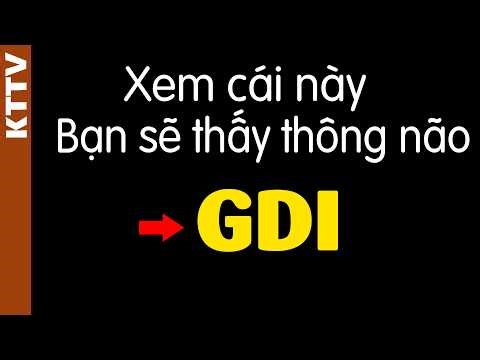 Tại sao bạn nên biết về GDI?