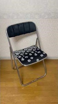 ただのパイプ椅子が生まれ変わるまで③ #diy #インテリア #リメイク