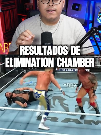 Resultados WWE Elimination Chamber 2026