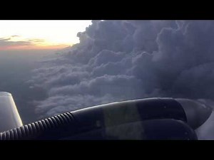 Houston Thunderstorms from a Golden Eagle 421