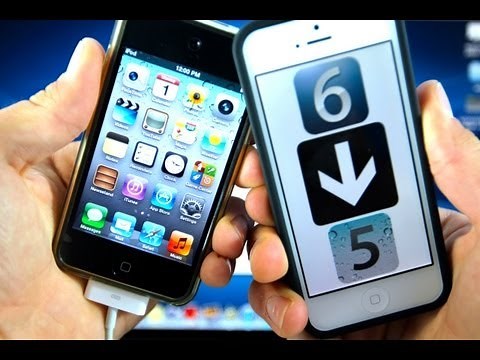 How To Downgrade iOS 6 to 5.1.1 iPhone 4/3Gs iPod 4G & iPad 2 - Mac & Windows + Jailbreak Untethered
