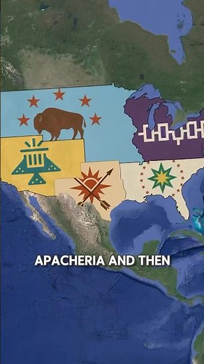 The Native Nations of America: A Forgotten Map 🇺🇸