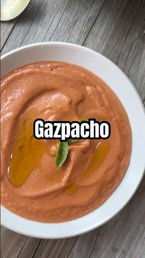 Gazpacho | This Chilled Spanish Soup Is Perfect for Summer!