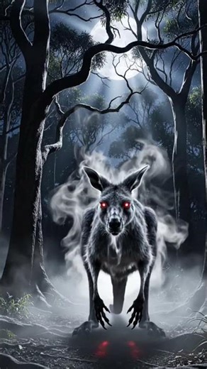 The Terrifying Ghost Kangaroo 😨 #shorts