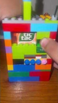 Tic tac Lego vending machine