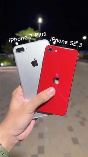 iPhone SE 3 vs iPhone 7 Plus: Night Camera Test