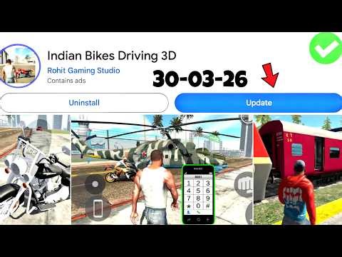 NEW UPDATE ALL INDIAN BIKE DRIVING 3D CHEAT CODES 🤑 | INDIAN BIKE DRIVING 3D NEW UPDATE