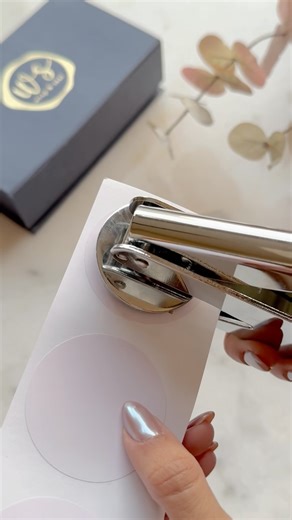 Wrap & Seal on Instagram: "Fast & easy logo embossing results ✨ Comment “embossed” for product link. The easiest way to add a luxurious addition to your packaging! #logoembossing #embossed #packaging #logo #diy #wrapnseal"