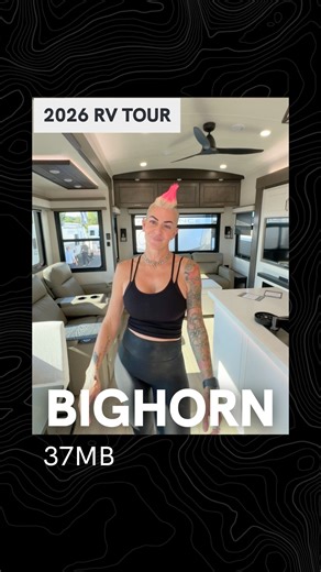 Top bunk dibs! 🙋‍♀️🙋‍♂️ The Bighorn 37MB is a family favorite waiting for you at Hershey RV Show - America's Largest RV Show. 🕒 Show Hours: Wednesday–Saturday: 9am–7pm I Sunday: 9am–5pm 📍 Block E1 #HeartlandxJayco TryNsomethingnew | Heartland RVs