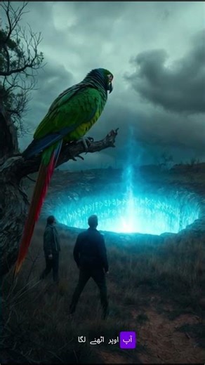 “The Magical Blue Well That Woke Up the Whole Farm!”..., #parrot #ai