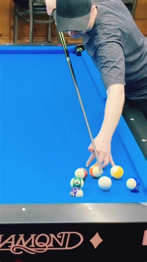 8 Ball Rail Jump 🎱😳 #billiards #8ball #poolshots #fyp | 8 ball