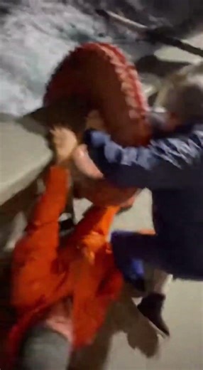 SHOCKING Giant Octopus Drags Fisherman Overboard! Terrifying Ocean Attack!