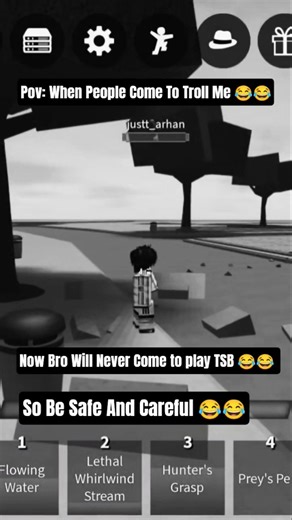 "He Started the Fight… I Finished It 💀⚡" #roblox #funny #gaming #trending #edit #tsb #aura