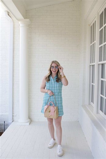Mom OOTD, but make it spring-ready 🤍 One look for errands, the tennis court, and even Disney days—easy, comfy, and cute. The other? A gorgeous gingham number that dresses up or down effortlessly ✨ Both @thecoastalcrane pieces are absolute spring staples and so easy to style for real life. From everyday mom mode to elevated outings, these are on repeat over here 🤍 💬 Comment SHOP and I’ll send you all the details! #CoastalStyle #ClassicStyle #SouthernStyle #PreppyStyle #ginghamstyle