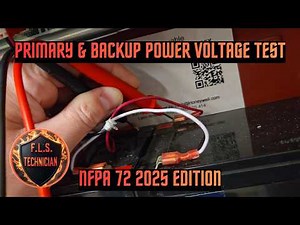 Fire-Lite ES-200X | How to do AC/DC Voltage Testing | NFPA 72 2025 Edition