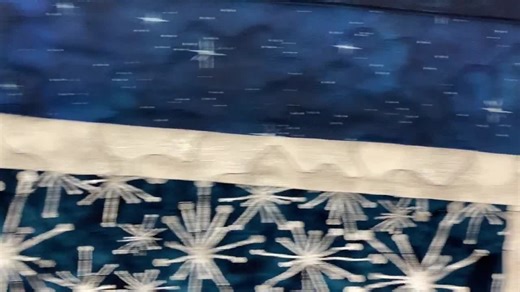Silver Snowflakes Blue Stars Winter Table Runner Quilted 13x58" Hanukkah Dining Coffee Table, Holiday Dresser Scarf Long Handmade Reversible - Etsy