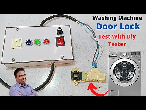 Washing Machine Door Lock Repair & Test - Make a Testing Device
