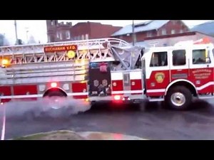 BVFD - Engine 3, Tanker 3, and Ladder 3 Responding