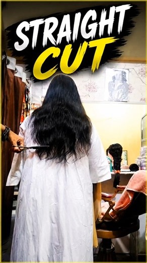 Straight Cut Haircut ✂️ Long Hair Transformation 💇‍♀️ | Satisfying Haircut