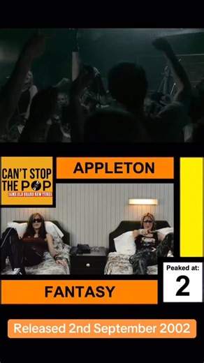 It’s 23 years since Appleton released their first single, ‘Fantasy’. The track is taken from their debut album, ‘Everything’s Eventual’ and peaked at #2 in the UK. #appleton #fantasy #everythingseventual #2002 #00smusic #cantstopthepop #songsyouforgotabout #throwback #00s #nostalgia | Can't Stop The Pop