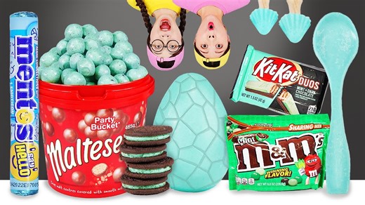 33K views · 704 reactions | 도나와 친구의 민트 초코 먹방! 어떤 민트 음식을 먹을까요? DONA and friend mint chocolate mukbang! Which mint food to eat? 재미있고 맛있게 보세요! Thanks for watching! | DONA 도나 Fanpage | Facebook