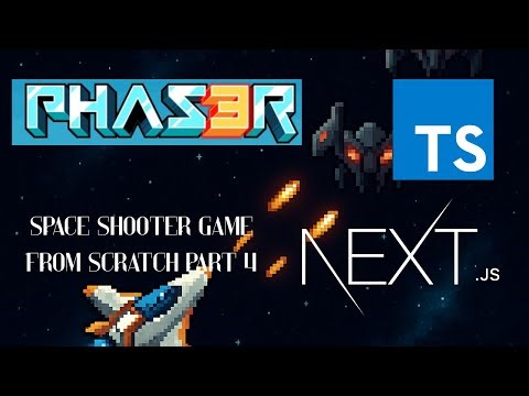 Build a 2D Space Shooter Web Game with Next.js & Phaser.js – Boom Effect & Game Over Scene [Part 4]