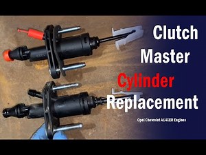 Master Clutch Cylinder Replacement Opel Astra J 2010 yer