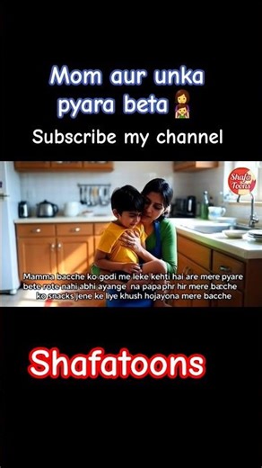 mom aur pyara beta | shafatoons| shafa | safa| safa wala| family show | happy family |shfashowindia