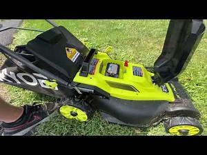 RYOBI ONE+ 18V 13 in Cordless Battery Walk Behind Push Lawn Mower Review
