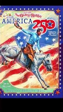 Limited to 50! Signed and numbered 2026 Prescott Frontier Days Rodeo Poster by Steve Atkinson #rodeo