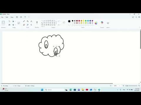 Make a Snake in MS Paint